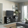 BESTÅ TV unit with drawers