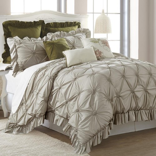 Comforters & Bedspreads| Amrapur Overseas Caroline comforter set Multi Abstract Reversible King Comforter (Blend with Polyester Fill) - WR56092