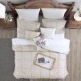 Comforters & Bedspreads| Amrapur Overseas Kate Beige Abstract King Comforter (Microfiber with Polyester Fill) - FL28099