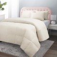 Comforters & Bedspreads| CosmoLiving by Cosmopolitan CosmoLiving Off-white Solid Reversible King Comforter (Cotton with Down Fill) - KX22896