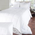 Comforters & Bedspreads| Hastings Home Comforters White Solid Reversible Twin Comforter (Polyester with Polyester Fill) - QA49662