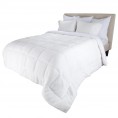 Comforters & Bedspreads| Hastings Home Comforters White Solid Reversible Twin Comforter (Polyester with Polyester Fill) - QA49662