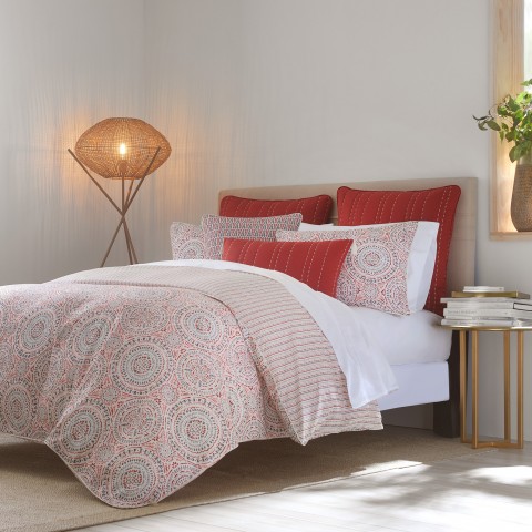Comforters & Bedspreads| Heirlooms of India Lodi Reversible Full/Queen Comforter (Cotton with Polyester Fill) - VM61279