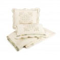Comforters & Bedspreads| Mary Jane's Home Vintage Treasure Off-White Reversible Queen Bedspread (Cotton with Cotton Fill) - MZ10409