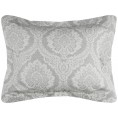 Comforters & Bedspreads| Rizzy Home Isabella Queen Duvet Ivory Damask Queen Duvet Cover (Linen with Fill) - HP98703