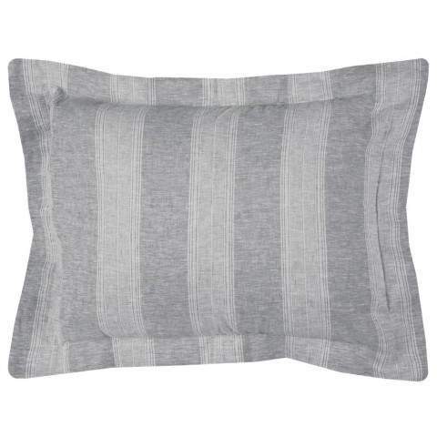 Comforters & Bedspreads| Rizzy Home Katherine Grace Standard Sham Ivory Stripe Queen Duvet (Linen with Fill) - EO20066