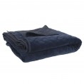 Comforters & Bedspreads| Rizzy Home Riviera Indigo King Sham Indigo Geometric King Quilt (Cotton with Fill) - RQ40051