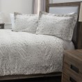 Comforters & Bedspreads| Rizzy Home Sacred Emotion King Duvet Tan Floral King Duvet (Cotton with Fill) - NB88379