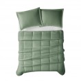 Bedding Sets| Cannon Cannon Heritage Solid 3-Piece Green Full/Queen Comforter Set - CM33190