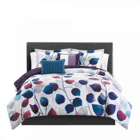 Bedding Sets| Chic Home Design Anais 5-Piece Multi Color King Comforter Set - VJ22628