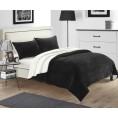 Bedding Sets| Chic Home Design Evie 3-Piece Black King Bedspread Set - HH84499