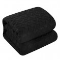 Bedding Sets| Chic Home Design Jazmine 3-Piece Black King Comforter Set - DK12481