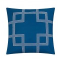 Bedding Sets| Chic Home Design Madrid 8-Piece Blue King Quilt Set - FR03405