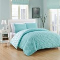 Bedding Sets| Chic Home Design Ora 7-Piece Aqua King Comforter Set - ED68055