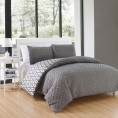 Bedding Sets| Chic Home Design Ora 7-Piece Grey Queen Comforter Set - RA27070