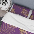 Bedding Sets| Designart 3-Piece Purple King Duvet Cover Set - UW74509