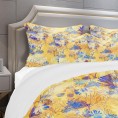Bedding Sets| Designart 3-Piece Yellow King Duvet Cover Set - UY53978
