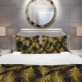 Bedding Sets| Designart 3-Piece Yellow Twin Duvet Cover Set - MM38792