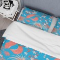 Bedding Sets| Designart Designart Duvet covers 3-Piece Blue King Duvet Cover Set - GW51324