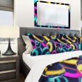 Bedding Sets| Designart Designart Duvet covers 3-Piece Blue Twin Duvet Cover Set - QZ74755