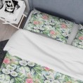 Bedding Sets| Designart Designart Duvet covers 3-Piece Green Queen Duvet Cover Set - QS68140