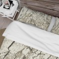 Bedding Sets| Designart Designart Duvet covers 3-Piece Grey and Silver Twin Duvet Cover Set - NN12115