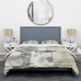 Bedding Sets| Designart Designart Duvet covers 3-Piece Grey Queen Duvet Cover Set - XR69601