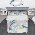 Bedding Sets| Designart Designart Duvet covers 3-Piece Multi-color Twin Duvet Cover Set - DZ65900