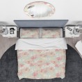 Bedding Sets| Designart Designart Duvet covers 3-Piece Red King Duvet Cover Set - ZE96754