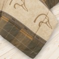 Bedding Sets| Ducks Unlimited Ducks Unlimited Plaid 3-Piece Brown Twin Comforter Set - OJ17742