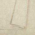 Bedding Sets| Makers Collective Hamsa (Natural) 3-Piece Off-white King Quilt Set - JJ51198
