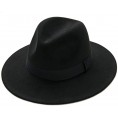 1920's White and Black Gangster Fedora Hat Roaring 20s New Year Party Costume
