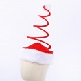 2Pcs Spiral Christmas Hat Fun-Filled Christmas and Holiday Party Swirl Santa Hat One Size Fits Most Christmas Hat for Both Kids and Adults Christmas Swirl Hat