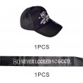 80th Birthday Gifts for Men 80th Birthday Hat and Sash Men 80 Never Looked So Good Baseball Cap and Sash 80th Birthday Party Supplies 80th Birthday Party Decorations 80th Birthday Accessories
