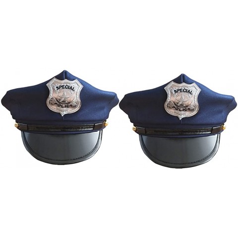 Amosfun 2pcs Party Polices Hat Kids Performance Hat British Polices Hat Party