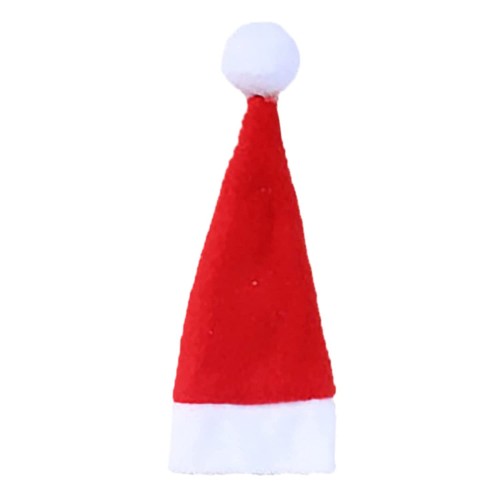baishitop 1 2 3 5 8 10PC Christmas Hat 2021 Xmas Classic Mini Candy Santa Claus Cap Decoration Home Party Decoration Supplies