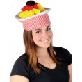 Beistle 60027 Plush Spaghetti & Meatball Hat One Size Multicolor