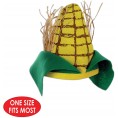 Beistle 60674 Plush Corn Cob Hat multicolor adult