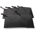 Black Paper Graduation Caps with Tassels 2022 Grad Party Supplies Adult Size 6 Pack