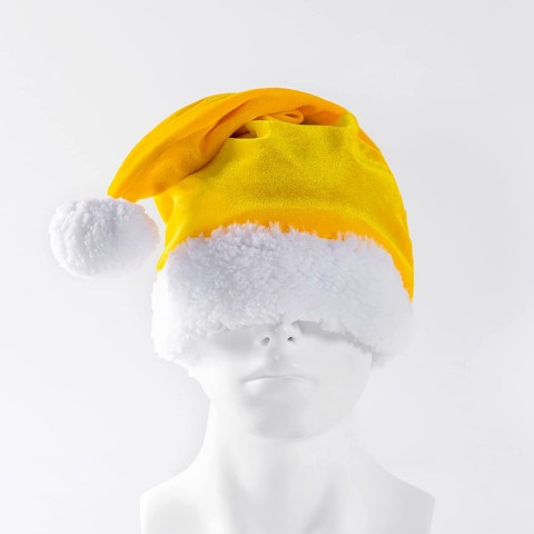 Christmas Santa Hat Xmas Hat for Adults Kids Unisex Velvet Comfort Extra Thicken Classic Fur New Year Holiday Party Supplies