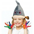 Costume Hat for Animal Party Festival Dress Up Celebrations Winter Party Favor Funny Crazy Fish Tail Costume Hats