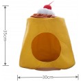 Cute Party Hat Birthday Cake Hat Pudding Cheese Hat Photo Holiday Prop Christmas Halloween Prop
