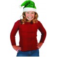 Fun Express Assorted Color Santa Hats 1 Dozen Holiday & Christmas Party Apparel Accessories
