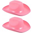 Happyyami 2Pcs Felt Cowboy Hat Western Cowboy Felt Hats Decorative Carnival Party Cosplay Cowboy Hats for Wild West Party