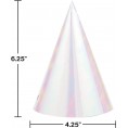 Iridescent Party Party Hats 24 ct