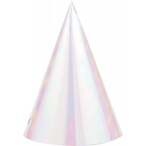 Iridescent Party Party Hats 24 ct