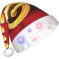 LED Glow Blink Christmas Hat,Kids Caps Colorful Lights Up Party Costume Show Cap Toy for Boys Girls