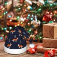 LED Light-up Christmas Hat for Adults Christmas Party Hat Unisex Xmas Beanie
