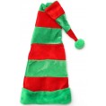 RavrsBiy Santa Hat New Party Clown Hat Halloween Christmas Decorations Red&green One Size