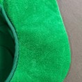 St. Patrick's Day Hat Four Leaf Clover Shamrock Hats Velvet Green Cap Women Men Adult Irish Day Celebration Parade Carnival Festival Hat Costume Party Supplies Favors Accessory Set 2 Pack